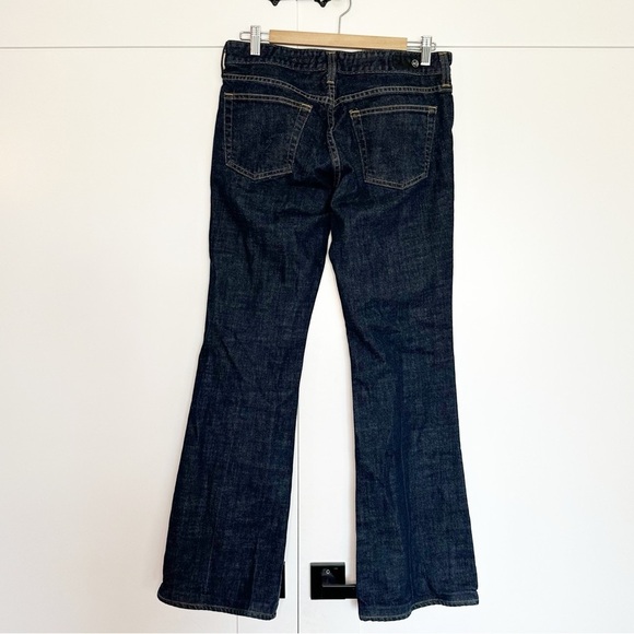 AG Adriano Goldschmied the club flare jeans 30 10 low rise Y2K dark wash 2000’s - Picture 6 of 12